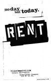Rent - Broadway Poster Photo