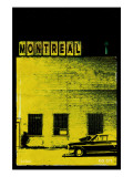 MTL Vice City - Yellow Giclee Print by Pascal Normand