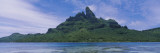 Rocks on an Island, Bora Bora, French Polynesia Autocollant mural par Panoramic Images 