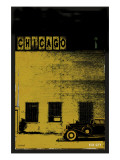 Vice City - Chicago grey Giclee Print by Pascal Normand