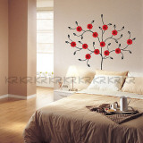 Blooming Daisy Tree Wall Decal