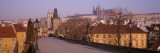 View of Houses Along the Charles Bridge, Prague, Czech Republic Wall Decal by Panoramic Images 