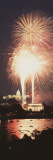 Fireworks Over a City, Washington DC, District of Columbia, USA Wall Decal by Panoramic Images 