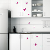Flock of Vibrant Pink Fuschia Butterflies Mode (wallstickers)