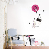 Parisian Tea Time Autocollant mural
