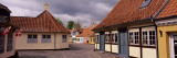 Cloud Over Houses, H C Anderson House, Odense, Fyn, Denmark Wall Decal by Panoramic Images 