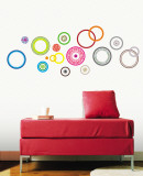 Flower Spindles Muursticker