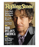 Bob Dylan, Rolling Stone no. 1078, May 14, 2009 Autocollant mural par Sam Jones