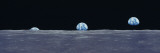 Earth Viewed from the Moon Wall Decal by Panoramic Images 