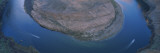 Aerial View Horseshoe Bend, Colorado River, Page, Arizona, USA Wall Decal by Panoramic Images 