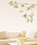 Blossoming Flowers wandtattoos