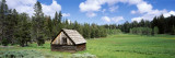 Cabin and Meadow, Klamath National Forest, California, USA Wall Decal by Panoramic Images 