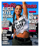 Alicia Keys, Rolling Stone no. 881, October 2001 Autocollant mural par Mark Seliger