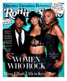 Women Who Rock, Rolling Stone no. 934, October 2003 Autocollant mural par Max Vadukul
