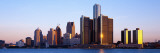 Morning, Detroit, Michigan, USA Wall Decal by Panoramic Images 