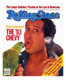 Chevy Chase, Rolling Stone no. 406, October 1983 Autocollant mural par Bonnie Schiffman