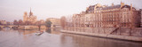 Buildings Near Seine River, Notre Dame, Paris, France Wall Decal by Panoramic Images 