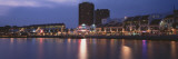 Sunset, Clarke Quay, Singapore River, Singapore Vinilos decorativos por Panoramic Images Sunset, Clarke Quay, Singapore River, Singapore Vinilos decorativos por Panoramic Images