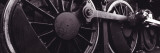 Steam Locomotive Wheels Wall Decal by Panoramic Images 