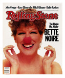 Bette Midler, Rolling Stone no. 384, December 1982 Autocollant mural par Greg Gorman