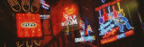 Neon Signs, Beale Street, Memphis, Tennessee, USA Wall Decal by Panoramic Images 
