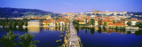 Charles Bridge, Prague, Czech Republic Wall Decal by Panoramic Images 