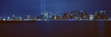 Lower Manhattan, Beams of Light, New York City, New York State, USA Autocollant mural par Panoramic Images 