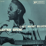 Lightnin' Hopkins - Last Night Blues Wall Decal