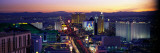 The Strip, Las Vegas, Nevada, USA Kalkomania ścienna autor Panoramic Images