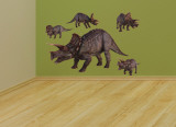Triceratops Layout Wall Decal