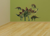 Stegosaurus Layout Wall Decal