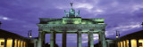 Low Angle View of the Brandenburg Gate, Berlin, Germany Wall Decal by Panoramic Images 