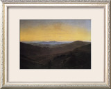 Riesengebirge Framed Giclee Print by Caspar David Friedrich