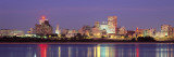 Dusk, Memphis, Tennessee, USA Wall Decal by Panoramic Images 