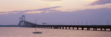 Newport Bridge, Narragansett Bay, Rhode Island, USA Wall Decal by Elizabeth Yardley
