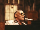 Ray Charles Performing Wall Decal