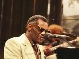 Ray Charles Performing Wall Decal
