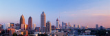 Twilight, Skyline, Atlanta, Georgia, USA Wall Decal by Panoramic Images 