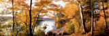 Sunset, Sacandaga Lake, Adirondack Mountains, New York State, USA Wall Decal by Panoramic Images 