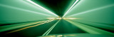 Drivers Perspective in Tunnel, Blurred Motion Wall Decal by Panoramic Images 