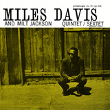 Miles Davis and Milt Jackson - Quintet / Sextet Autocollant mural