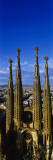 High Section View of Towers of a Basilica, Sagrada Familia, Barcelona, Catalonia, Spain Wall Decal by Panoramic Images 