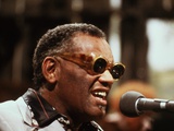 Ray Charles Performing Wall Decal