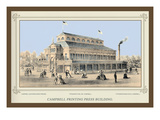 Campbell Printing Press Building, Centennial International Exhibition, 1876 Wall Decal by Thompson Westcott