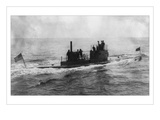 The Lake Submarine Wall Decal