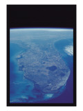 View of Florida Peninsula from Space Autocollant mural