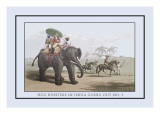 Hog Hunters in India Wall Decal by Howitt 