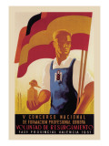 Fifth National Convention for Vocational Training Wall Decal by Calandin 