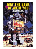 May the Beer be with You Wall Decal