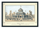 Arkansas Building, Centennial International Exhibition, 1876 Wall Decal by Thompson Westcott